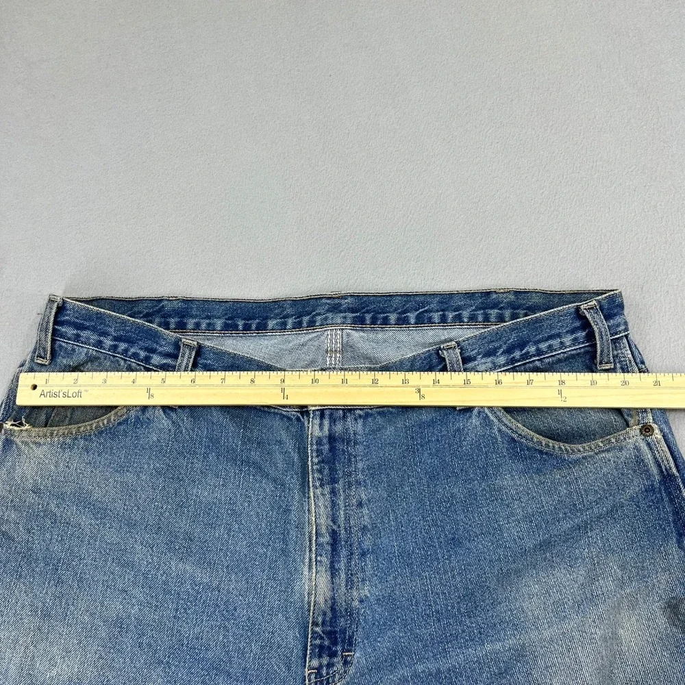 Dickies‎ Mens Carpenter Jeans Blue Denim Utility Work Pants 40x30 W414BDB